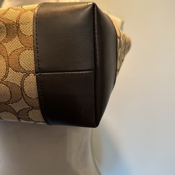 Coach canvas signature logo satchel NWT - Picture 3 of 13